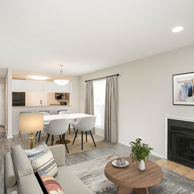 The View at Shelby Farms - Apartment Interior with Countertop
