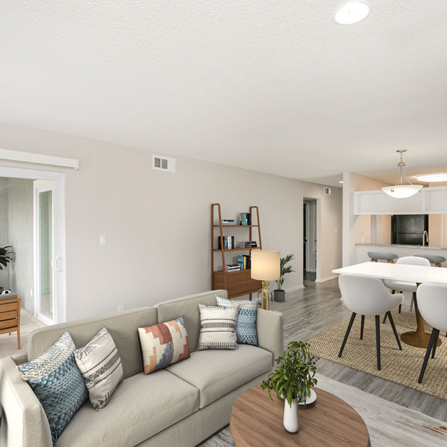 The View at Shelby Farms - Living Room with Sofa set