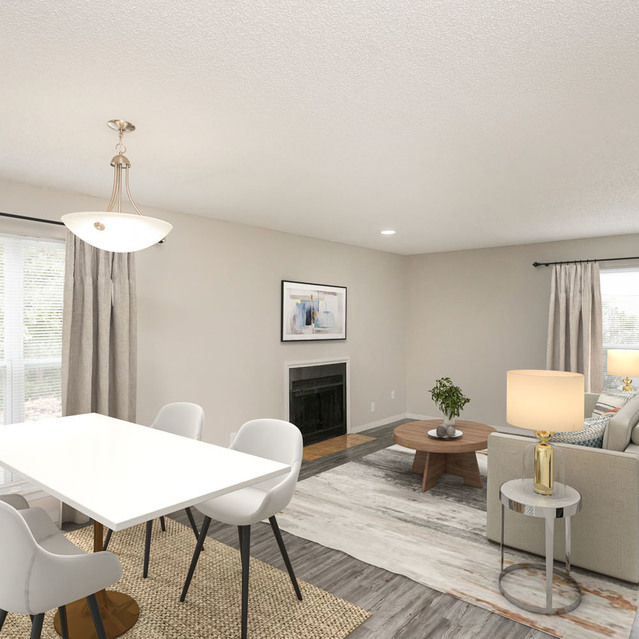 The View at Shelby Farms - Apartment Interior with Dining Table